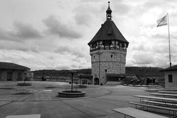 the Munot ancient Swiss Landmark in Schaffhausen