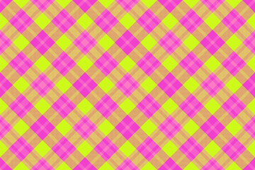 Plaid vector seamless. Textile tartan fabric. Check pattern background texture.