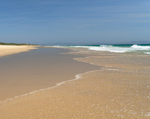 Playa de La Bolonia, Cádiz.