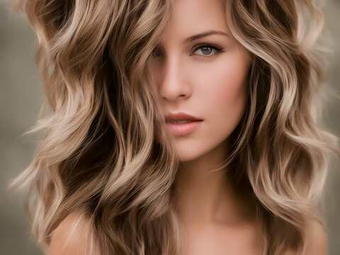 beautiful portrait, generative AI