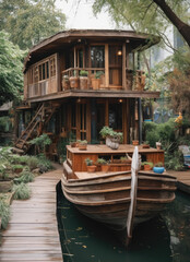 Obraz premium Cat and architect