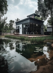 Obraz premium House and architect