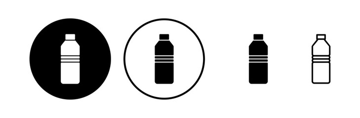 bottle icon vector. bottle icon in trendy flat design