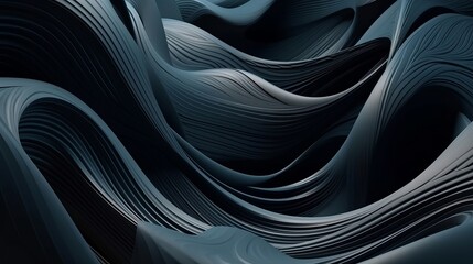 Fototapeta premium Shinning locks in Theoretical foundation with smooth lines. Creative resource, AI Generated