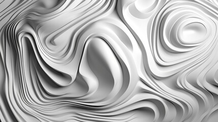 Fototapeta premium Unique White Foundation. Creative resource, AI Generated