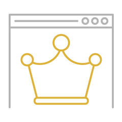 Page quality vector icon