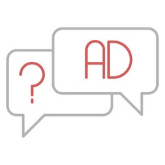 Fototapeta premium Viral marketing vector icon