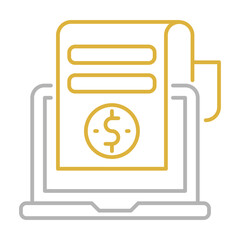 Subscription model vector icon