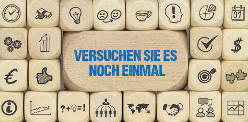 versuchen Sie es noch einmal	