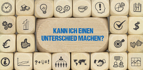 Kann ich einen Unterschied machen?