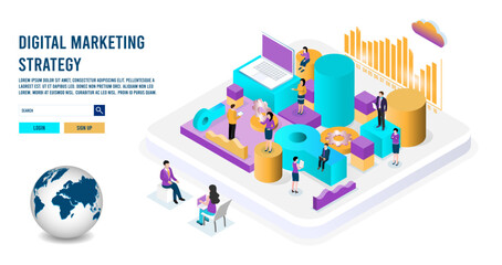 Business by Cloud computing technology for business analysis innovation