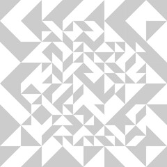 Vector geometric pattern with triangles. Modern stylish abstract background
