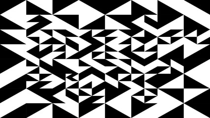 Vector geometric pattern with triangles. Modern stylish abstract background
