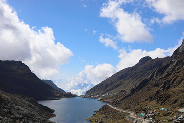 Changlu Lake, East Sikkim, Sikkim, Himalayas, India
