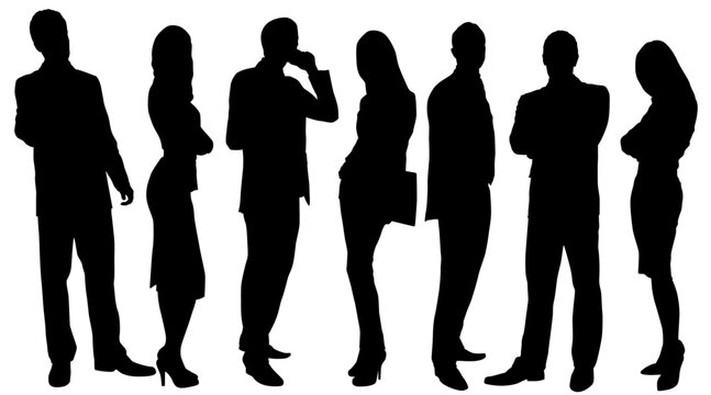 People silhouettes 88