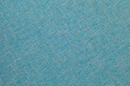Blue light fabric close-up, uniform texture background