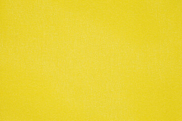 Yellow fabric close-up, threads, uniform texture background