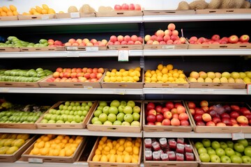 fruit supermarkets. generative AI