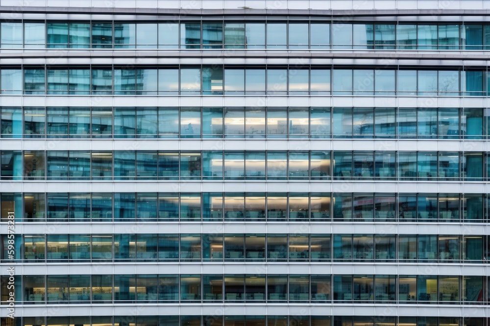 Poster skyscraper with a modern architectural design. generative ai generative ai