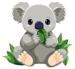 Cute koala cartoon character © blueringmedia