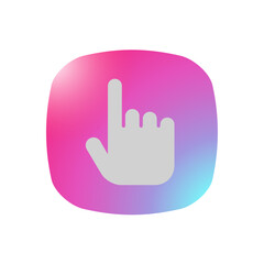 Obraz premium Click - Pictogram (icon) 