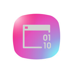 Coding - Pictogram (icon) 