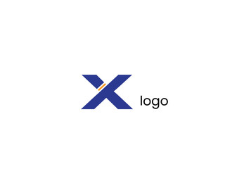 Modern , unicke, letter  X  logo ,icon  vector  graphic design  by  white background  illustration.