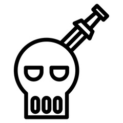 skull line 