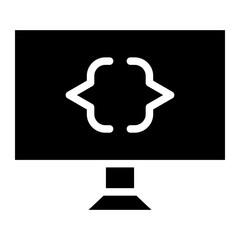 monitor glyph 
