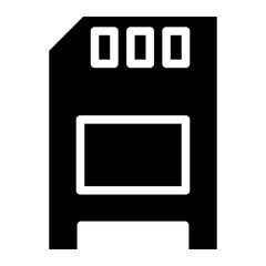 memory card glyph 