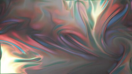 Liquid With Swirling Movements. Abstract Visuals