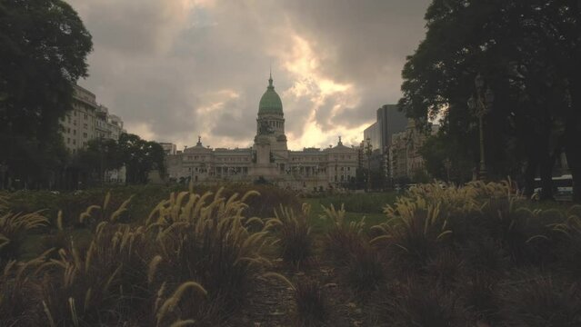 Congress of the Argentine Nation  Government Building, Landmark in Buenos Aires City