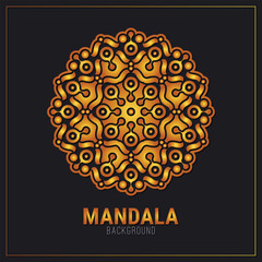 Luxury Mandala background design template