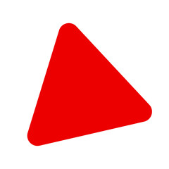 red banner triangle