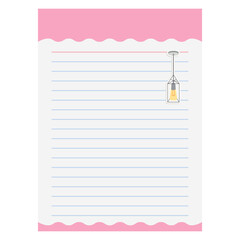 Paper Note Industrial Vintage Ceiling Lamp Shade Metal Cage Wire Frame Pendant
