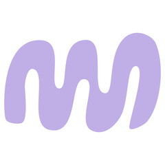 Hand Drawn Organic Shape 