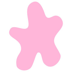 Hand Drawn Organic Shape 