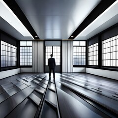 Modern architecture. The entrepreneur.