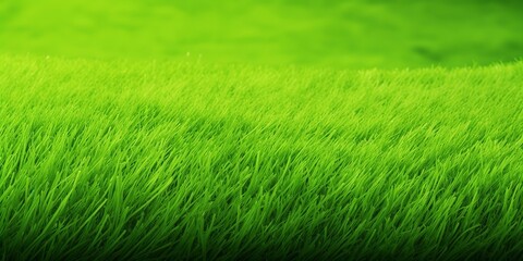 Beautiful fresh green grass, great design for any purposes. Spring, summer landscape. Natural background. Green background. Blue background. Beautiful natural landscape.
