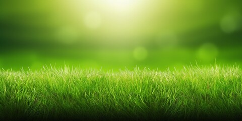 Fototapeta na wymiar Beautiful fresh green grass, great design for any purposes. Spring, summer landscape. Natural background. Green background. Blue background. Beautiful natural landscape.