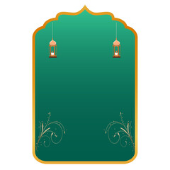 islamic frame background
