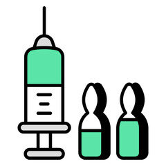 Premium download icon of vaccination 