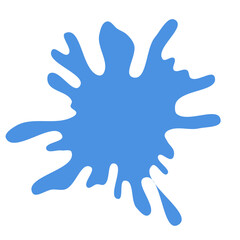 Water splash illustration. Vector file