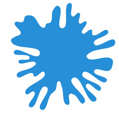 Water splash illustration. Vector file