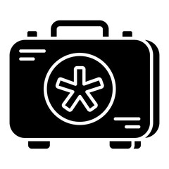 Vector design of first aid kit