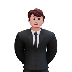 3D Character Businessman
