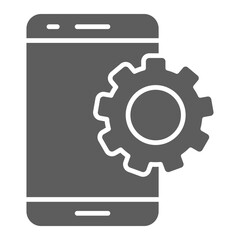 phone with metal button