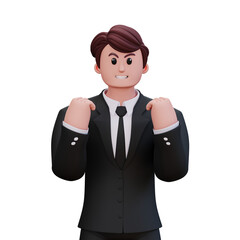 3D Character Businessman
