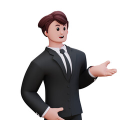 3D Character Businessman
