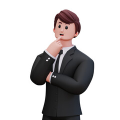 3D Character Businessman
